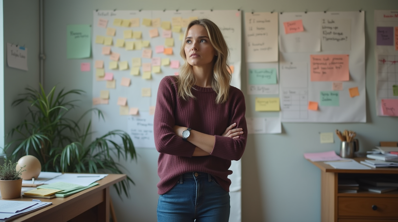 Відчуває, що «застрягла(г)» і втратила(в) себе